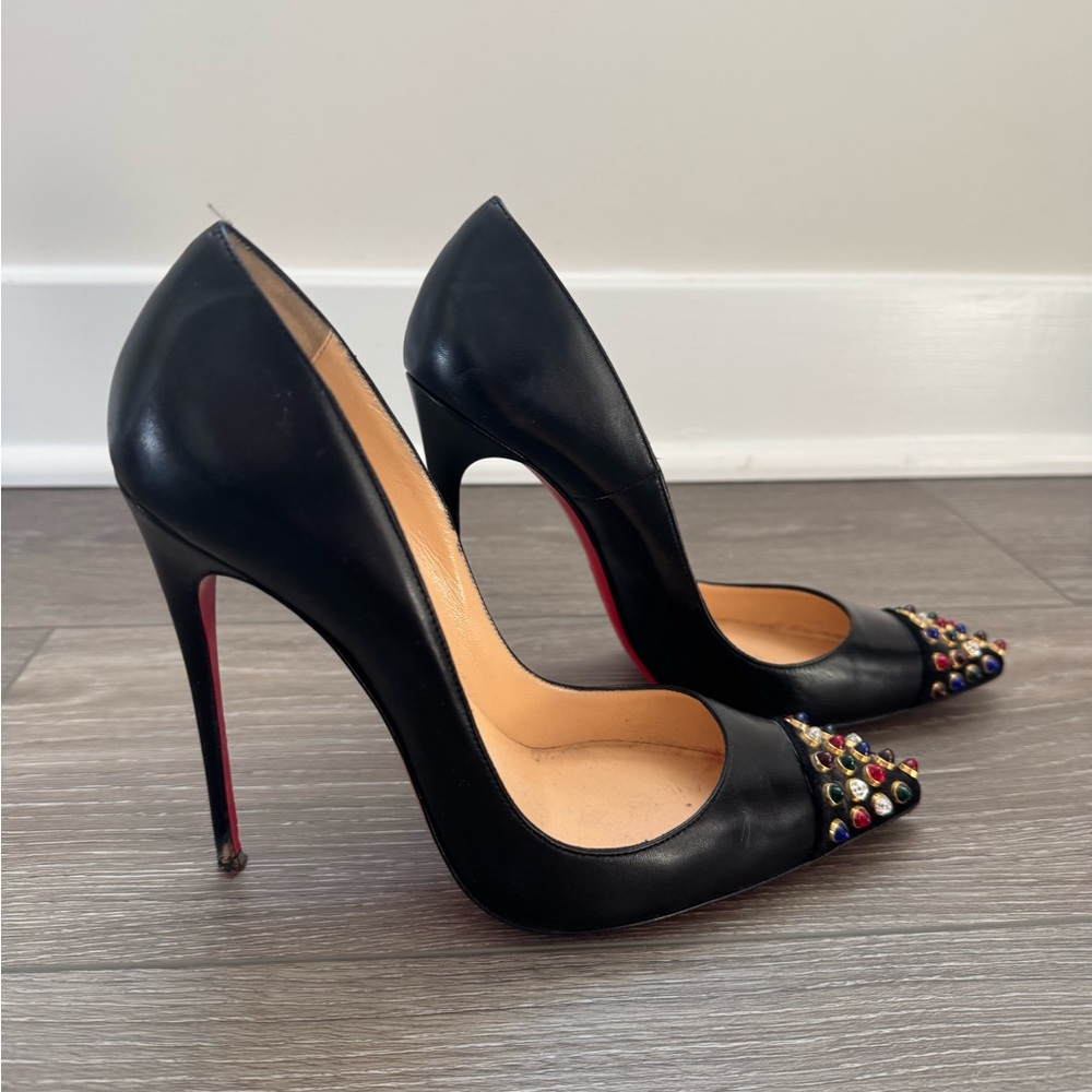 Christian Louboutin Classic Leather Heels!